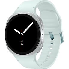 Galaxy Watch8 | 44 мм | Silver | Sport/Mint | S/M, Размер: 44 мм, Цвет: Silver, Тип ремешка: Sport, Цвет ремешка: Mint, Размер ремешка: S/M, Подключение часов: Bluetooth / Wi-Fi